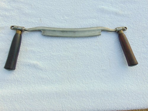 Antique 1857 Patent Watrous & Co 8' Draw knife Visible Stamp Original knife.