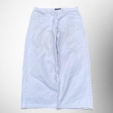 Vintage Y2K Southpole Wide Leg Baggy Gold Tab Blue Denim Jeans Men s Size 36x29