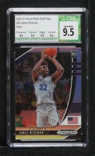 2020-21 Panini Prizm Draft Picks Silver James Wiseman #42 CSG 9.5 Gem Mint wj2