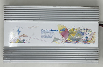 Precision Power Art Series PPI 4200AM 4 Channel Amplifier Mosfet 200 Watts Car
