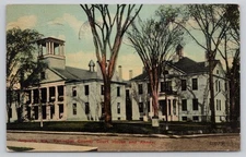 Augusta ME Maine Kennebec County Court House and Annex Antique 1912 Postcard