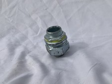 Hubbell 3/4" Liquid Tight Conduit Steel Straight Connector - 5pcs Lot