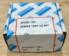 NEW OEM SANDVIK 002828-004 Temperature Sender  Hydraulic / Oil / Engine Sensor