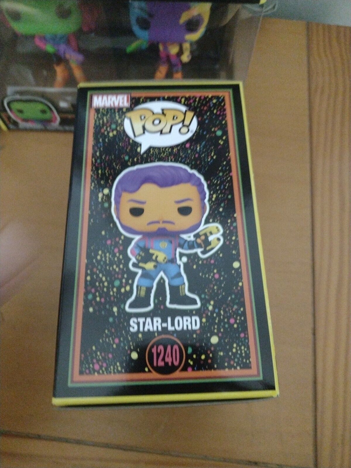 Funko Pop! Star-Lord #1240 Black Light Guardians Of The Galaxy 3!! ￼IN  HAND!!