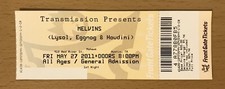 2011 THE MELVINS AUSTIN TX 5/27 CONCERT TICKET STUB SOFT BUZZ OSBOURNE BULLHEAD