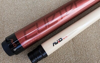 CUETEC AVID Chroma Series 'Bordeaux', Avid Glass Bonded 12.75mm Fiberglass Shaft