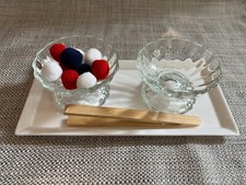 Montessori Practical Life Red White  Blue Tonging by Idlewild Montessori