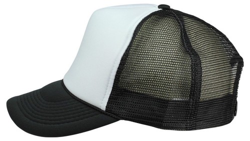 Trucker Hat Baseball Cap Mesh Retro Caps Blank Plain Hats OR Kid's Youth's Caps - Picture 95 of 374