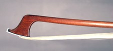 A very fine French certified cello bow by F.X. Bazin, ca. 1855. Nice