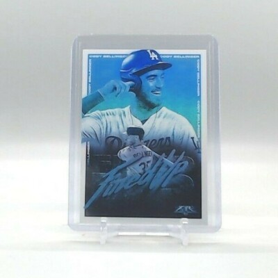 Cody Bellinger 2020 Topps Fire Fired Up Blue Chip Insert #FIU-6! LA Dodgers!