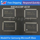 4PCS Memory Chips For Samsung XBOX 128MB RAM UPGRADE K4D263238F-QC50 Motherboard