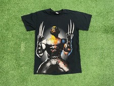 Marvel Wolverine Vintage Tee Size Small Authentic Rare Black Mad Engine VTG XMEN