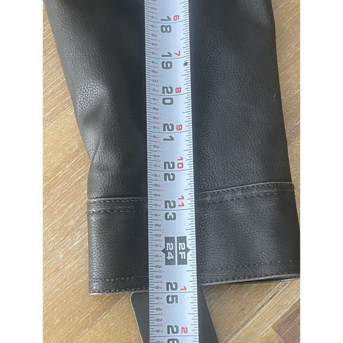 Giacca Guess Ecopelle Uomo Grande Nera Moto Cappuccio Staccabile Nuova - Foto 7 di 12