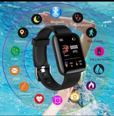 RELOJ Inteligente Bluetooth Reloj Deportivo Resistente al agua