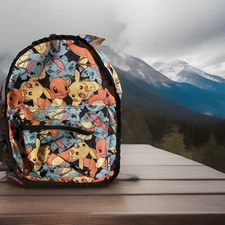 2016 Pokemon Flip Pak Backpack Reversible Pikachu Pokeball