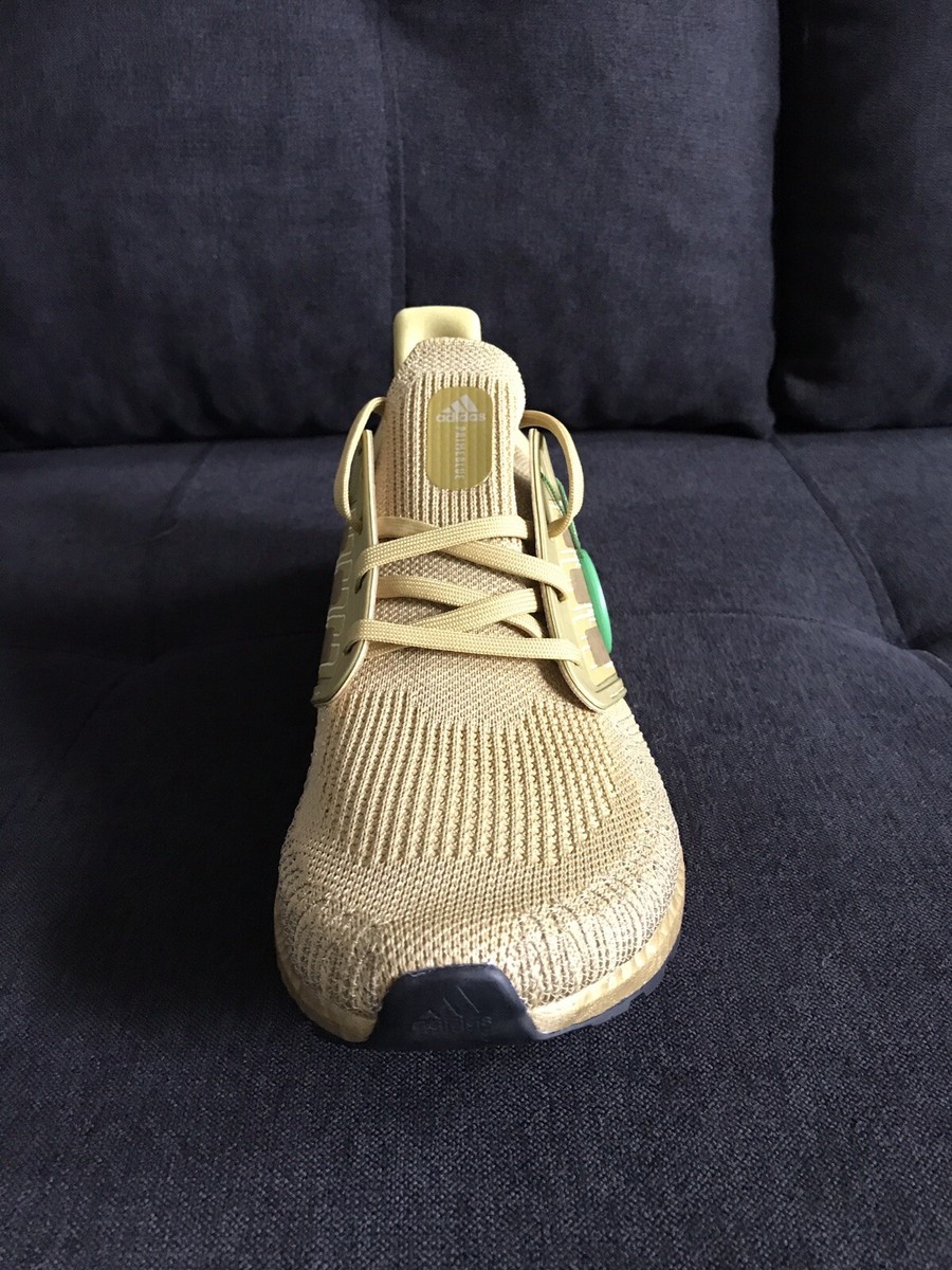 Adidas ULTRABOOST 20 Uk Size (9) Gold Metallic UK