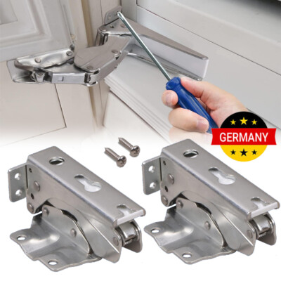 2x Scharnier für Hettich Kühlschrank 3363 5.0 3703 5.0 Links oben Rechts unten