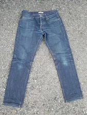 UNBRANDED Men UB401 Taper 14.5 Selvedge Cotton Denim Jean - size 30