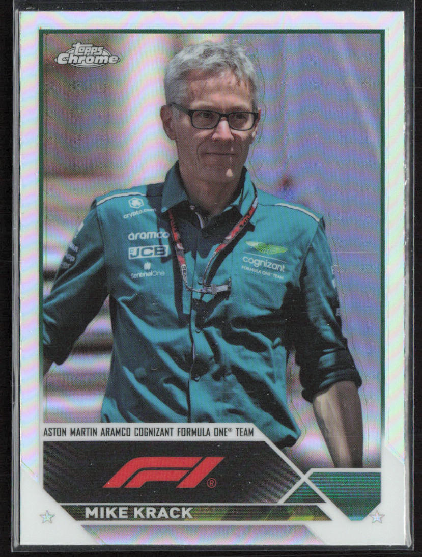 2023 Topps Chrome Formula 1 #94 Mike Krack Refractor | eBay