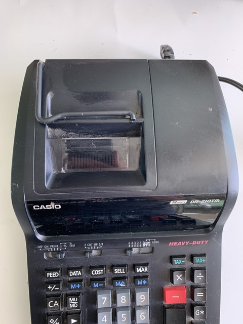 casio printer calculator