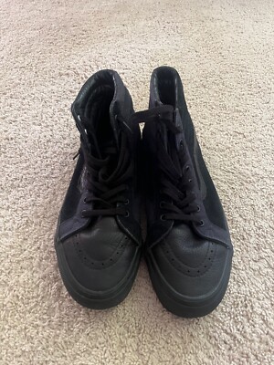 Vans X Engineered Garments Ltd Ed Sk-8 Hi LX LTH Size 11 Black Suede Supreme