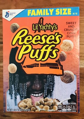 Limited Edition Lil Yachty's Reese's Puffs Cereal Box, 1 Of 4