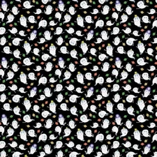 Floating Ghosts Michael Miller Trick Or Treat Halloween Costumes By the Yard