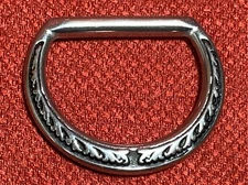 Engraved Belt D-ring Renaissance Medieval SCA LARP Pirate Steampunk Renn LOT