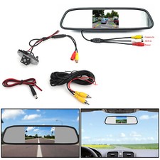 Reversing HD CCD Night Rear View Parking Camera 4.3" Monitor For Honda Accord