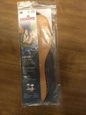 Pedag Leather 110 Q insole active carbon filter odor control 40 mens 7 womens 10
