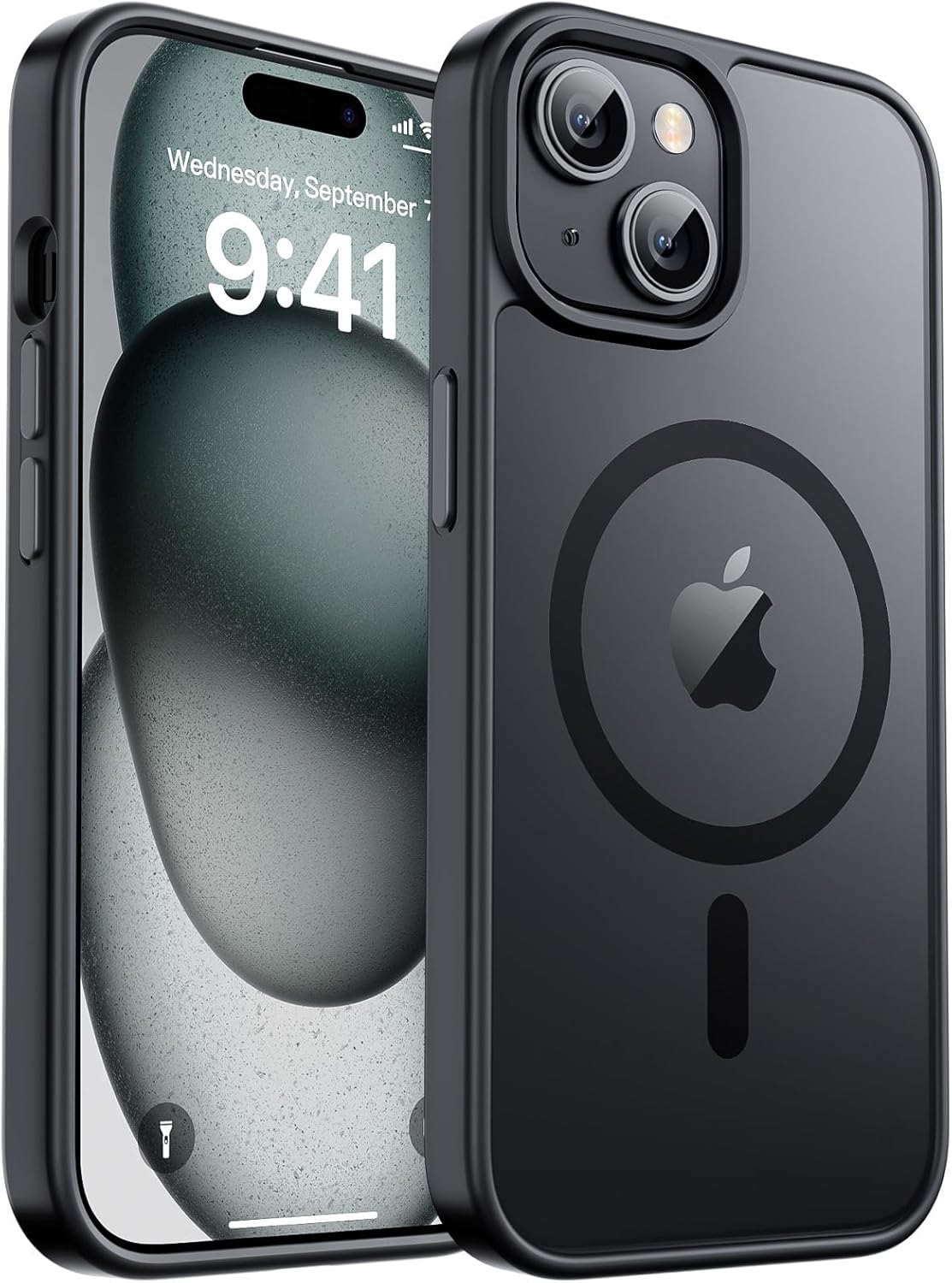 Magnetic for Iphone 15 Case, [Compatible with Magsafe] [10 FT Military Grade Dro