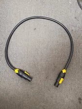 30" Powercon True 1 NAC3FX-W Female to Female Cable