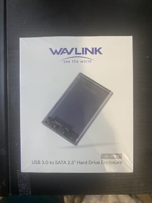 WAVLINK 2.5'' SATA USB 3.0 Hard Drive Disk HDD SSD Enclosure External Laptop Case