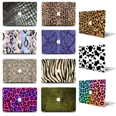 2in1 Animals Skin Pattern Case For Macbook M3 M4 Air 13 15 Pro 14 16 11 12 inch