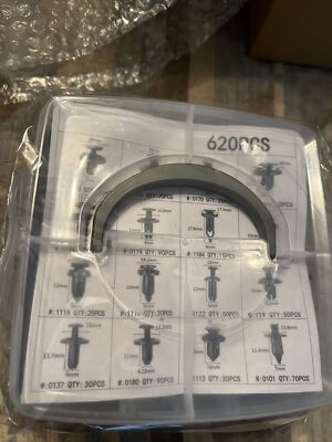 620 Piece Car Retainer Clips