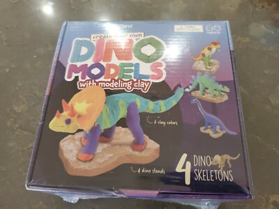 Create Your Own DINO MODELS Dinosaurs Skeletons  SEALED Learning Education Gift