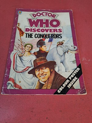 Doctor Who Discovers The Conquerors Paperback Book Good Condition Missing Poster