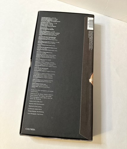 RARE -New! 12”x6” Bruce Springsteen LIVE 1975-85 Cassette Box Set Columbia 40558 - Picture 8 of 12