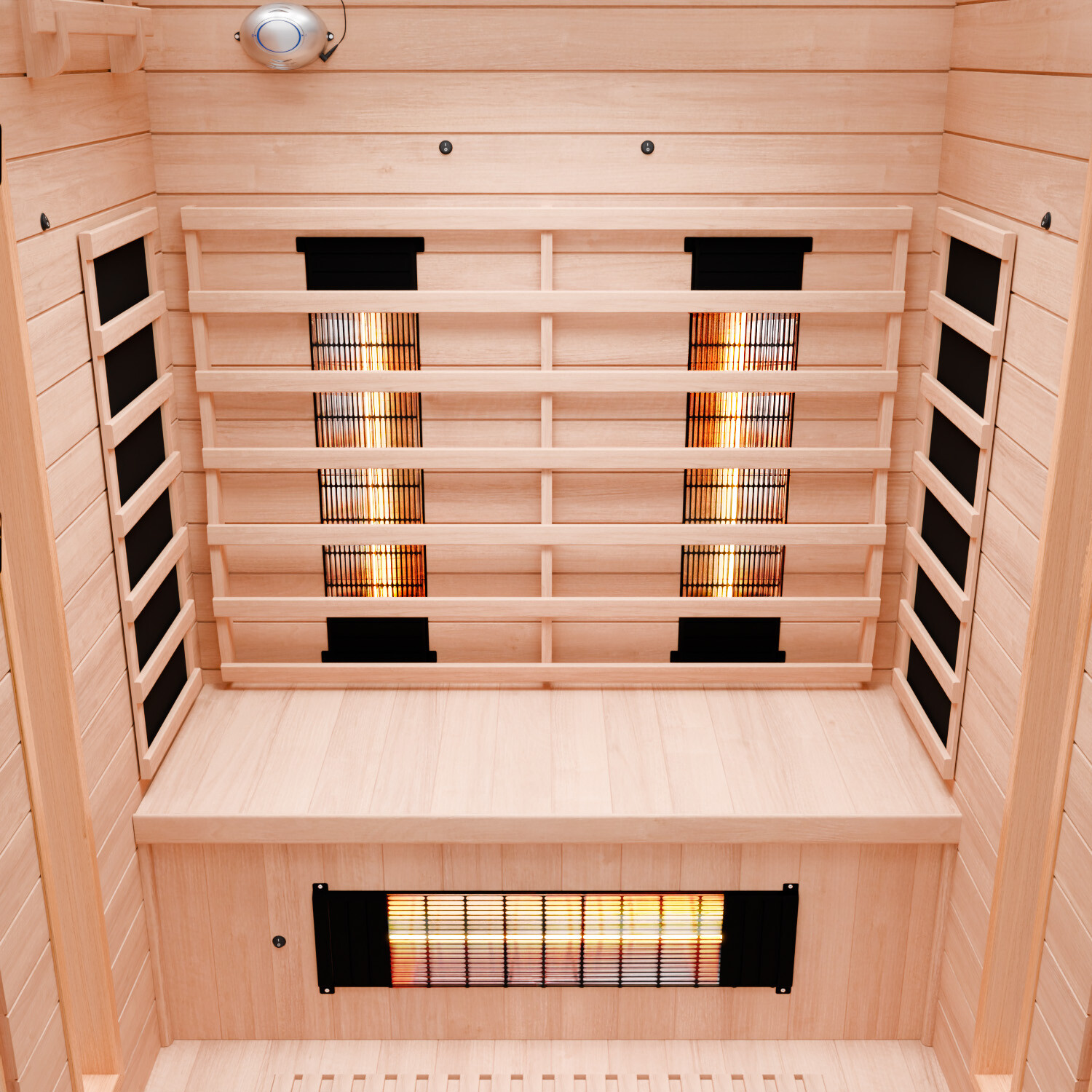 Infrarotkabine Infrarotsauna Wärmekabine Sauna Saunakabine 2 Person Vollspektrum