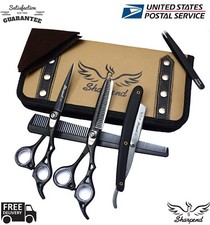 Professional Hairdressing Scissors Barber Salon Shears SET 6.5" With Free RAZOR
