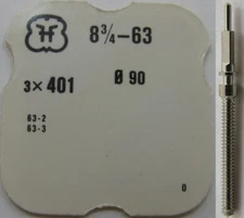 FHF 63 63-2 63-3  watch parts winding stem #401 x1 * tap 10 *