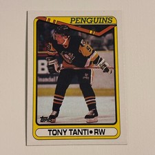1990-91 Topps - #157 Tony Tanti- PENGUINS - BUY 2 GET 2 FREE