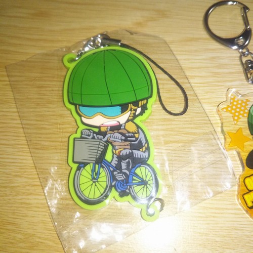 A64855 One Punch Man / Acrylic key chain , Rubber strap / Mumen Rider - Picture 3 of 4