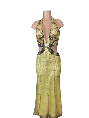 gold diva dress Gold Diva Couture Dress (Full- Length Version)  LORETA