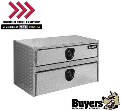 Buyers Products 1712205, 20x18x36'' Diamond Tread Aluminum Underbody Truck Box