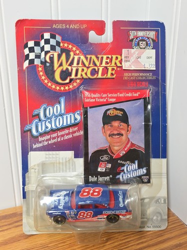 WINNERS CIRCLE COOL CUSTOM #88 DALE JARRETT FORD FAIRLANE 1:64 DIECAST CAR ~NEU