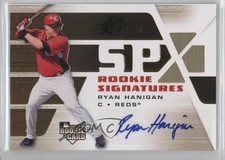 2008 SPx Rookie Signatures Ryan Hanigan #110 Auto n8a