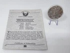 1991 USA Silver Eagle Coin – 1 oz 0.999 Silver in Capsule + COA