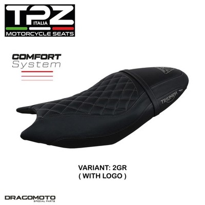 TRIUMPH TRIDENT 660 2021-2025 Sattelpolsterung TTRD66SC-2GR-1 TPZ grau COMFOR...