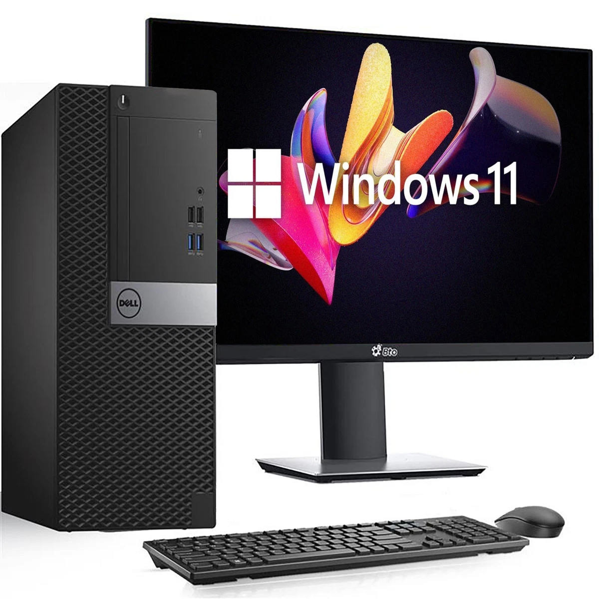 PC Dell Optiplex 5050 SFF Intel I5-6500 RAM 64Go SSD 960Go W11 Wifi